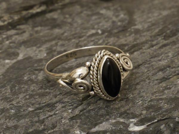 Silverring Onxy